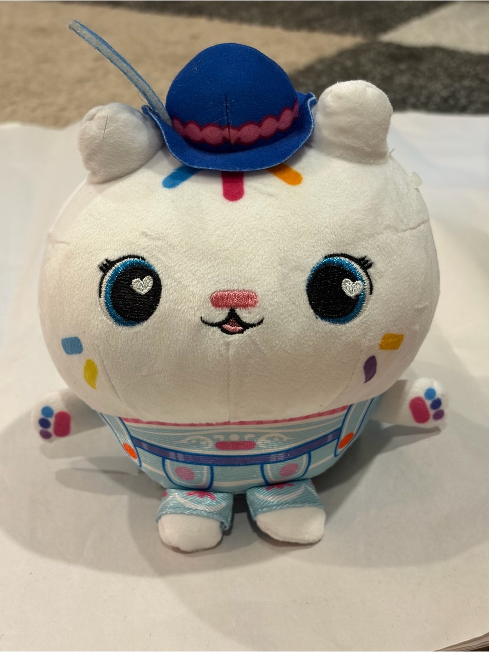 Gabby’s Dollhouse: The Movie Cakey Cat Plush Toy 8”